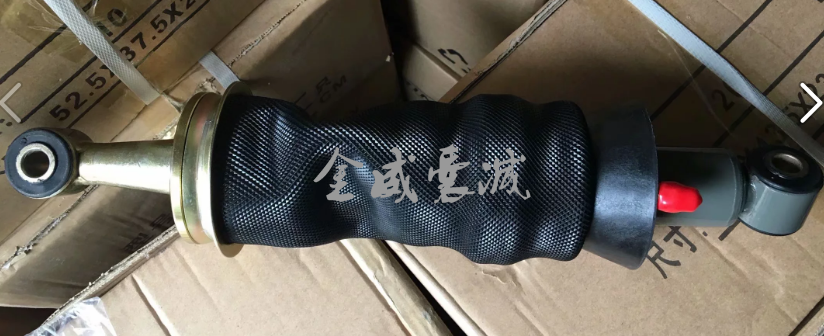 重汽浩瀚重卡车驾驶室前悬空气弹簧减震器 气囊减振器 WG1671430119 AZ1671430119 Made in China Air spring airbag Shock absorber